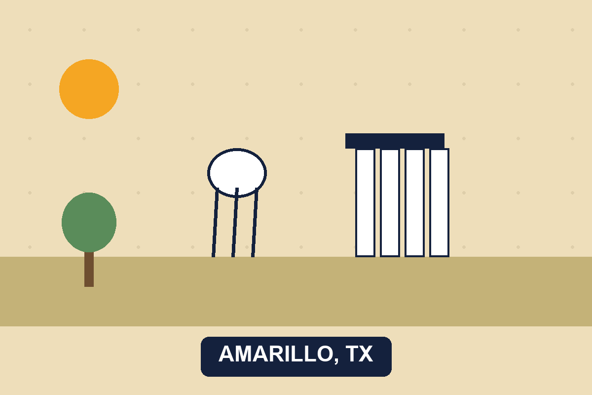 Pest control Amarillo TX illustration