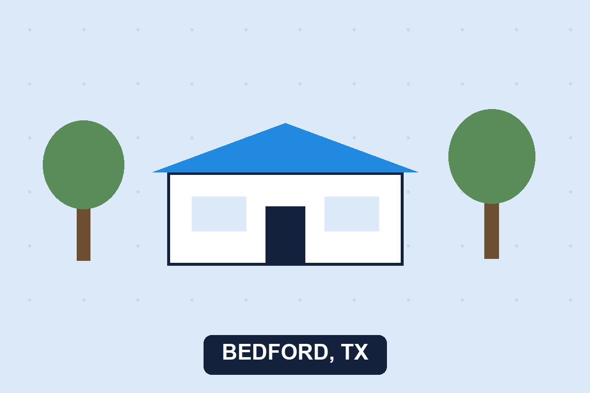 Pest control Bedford TX illustration