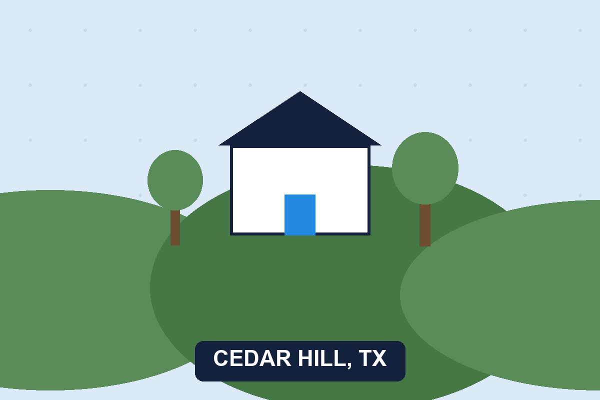 Pest control Cedar Hill TX illustration