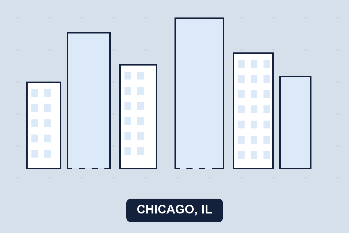 Pest control Chicago IL illustration