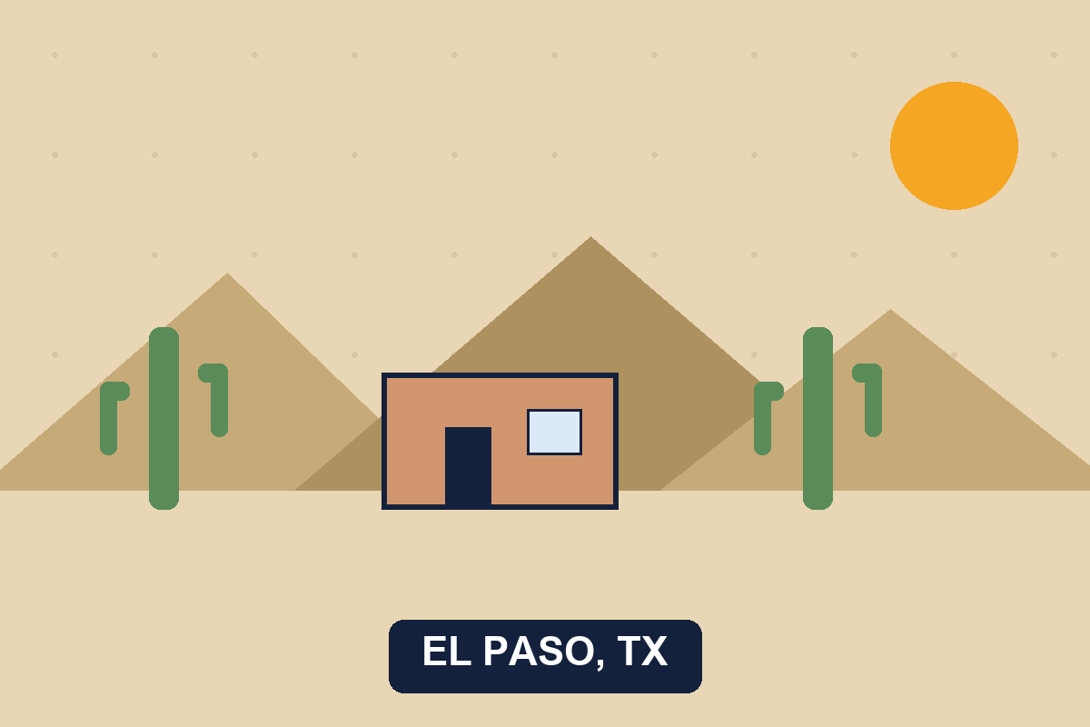 Pest control El Paso TX illustration