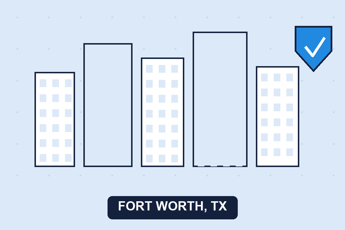 Pest control Fort Worth TX illustration