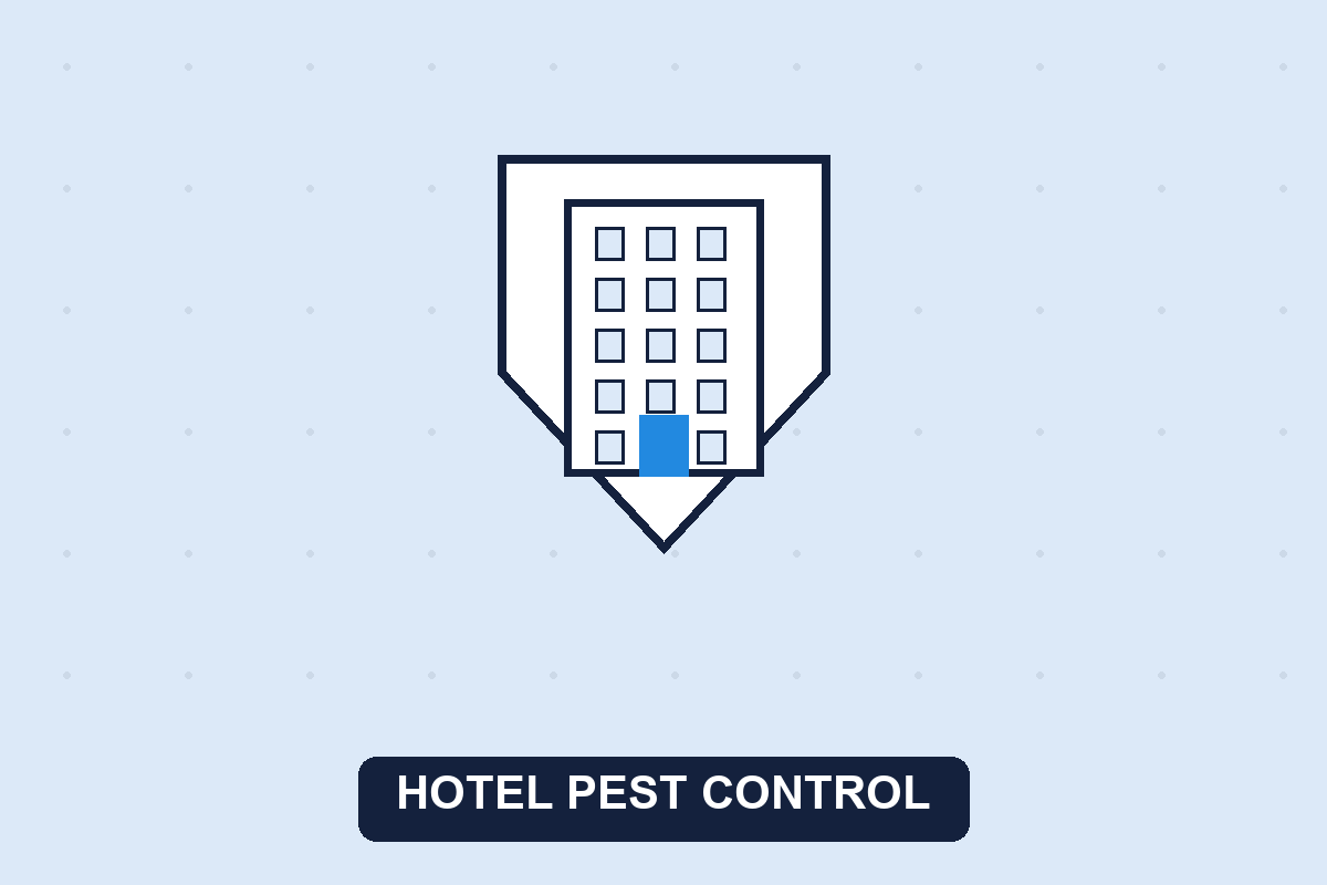 hotel pest control illustration