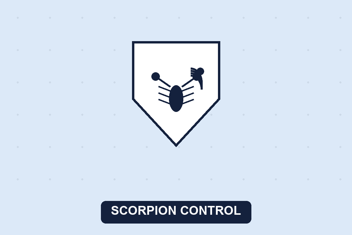 scorpion control illustration