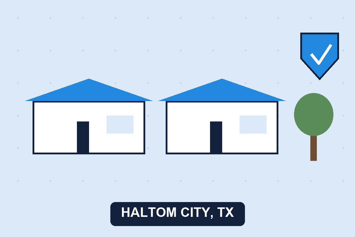 Pest control Haltom City TX illustration