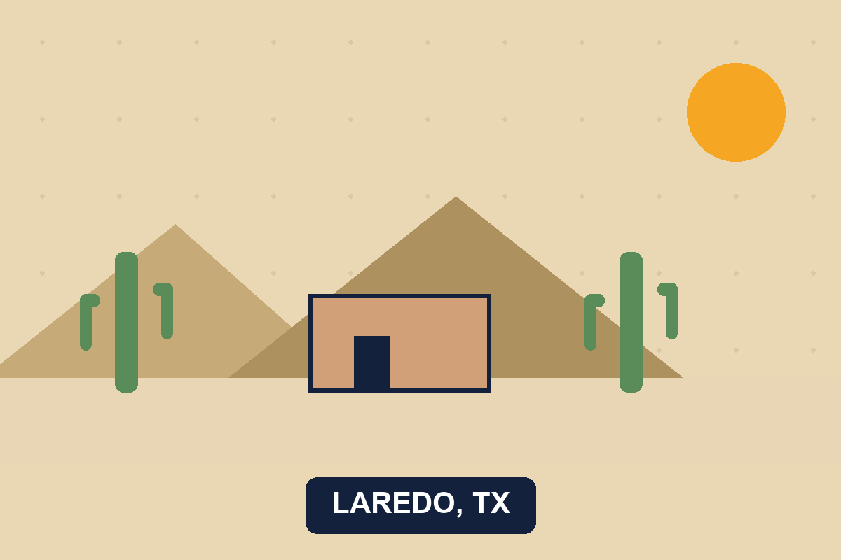 Pest control Laredo TX illustration