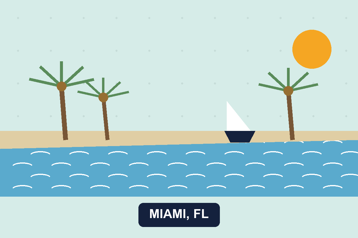 Pest control Miami FL illustration