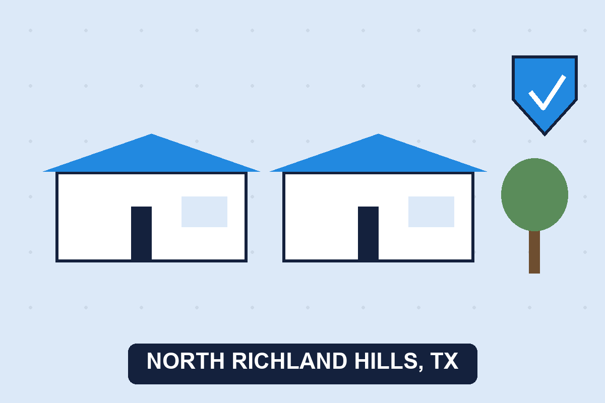 Pest control North Richland Hills TX illustration
