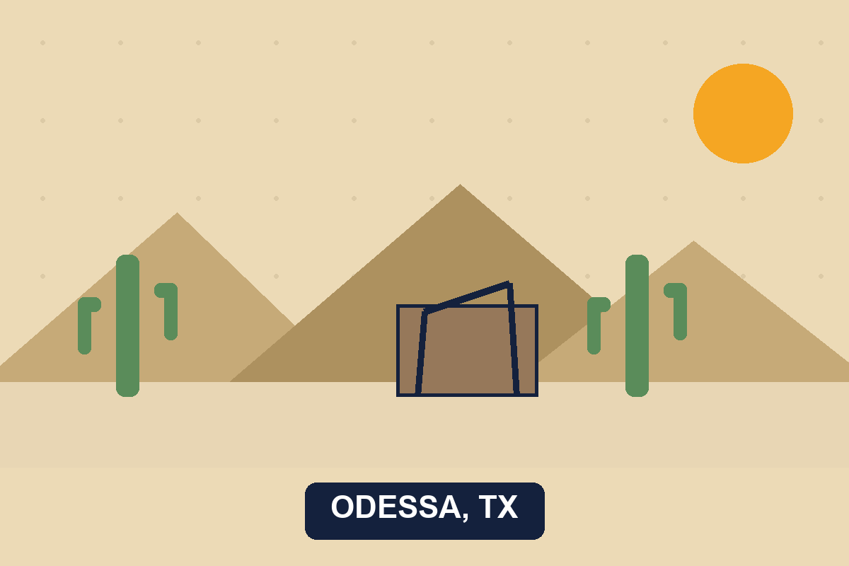 Pest control Odessa TX illustration