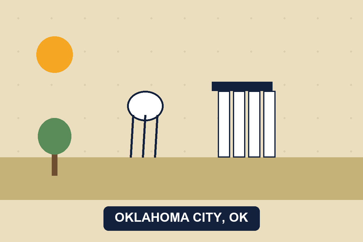 Pest control Oklahoma City OK illustration