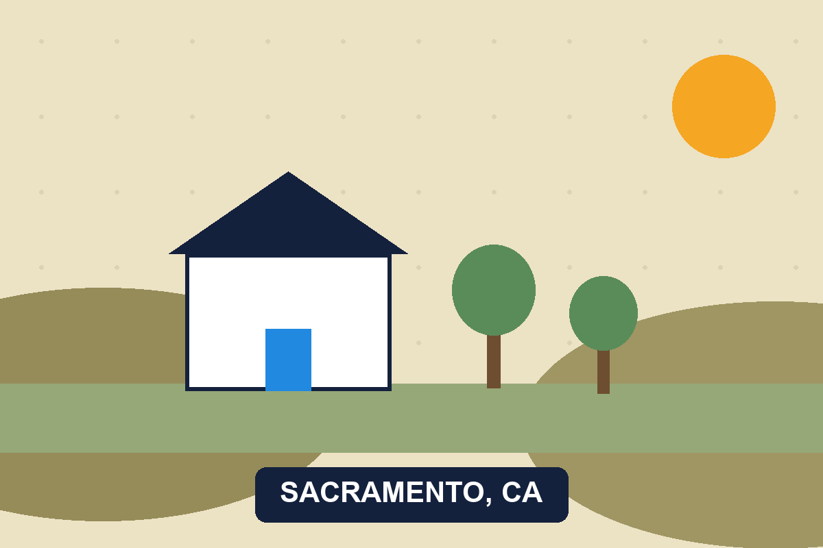 Pest control Sacramento CA illustration