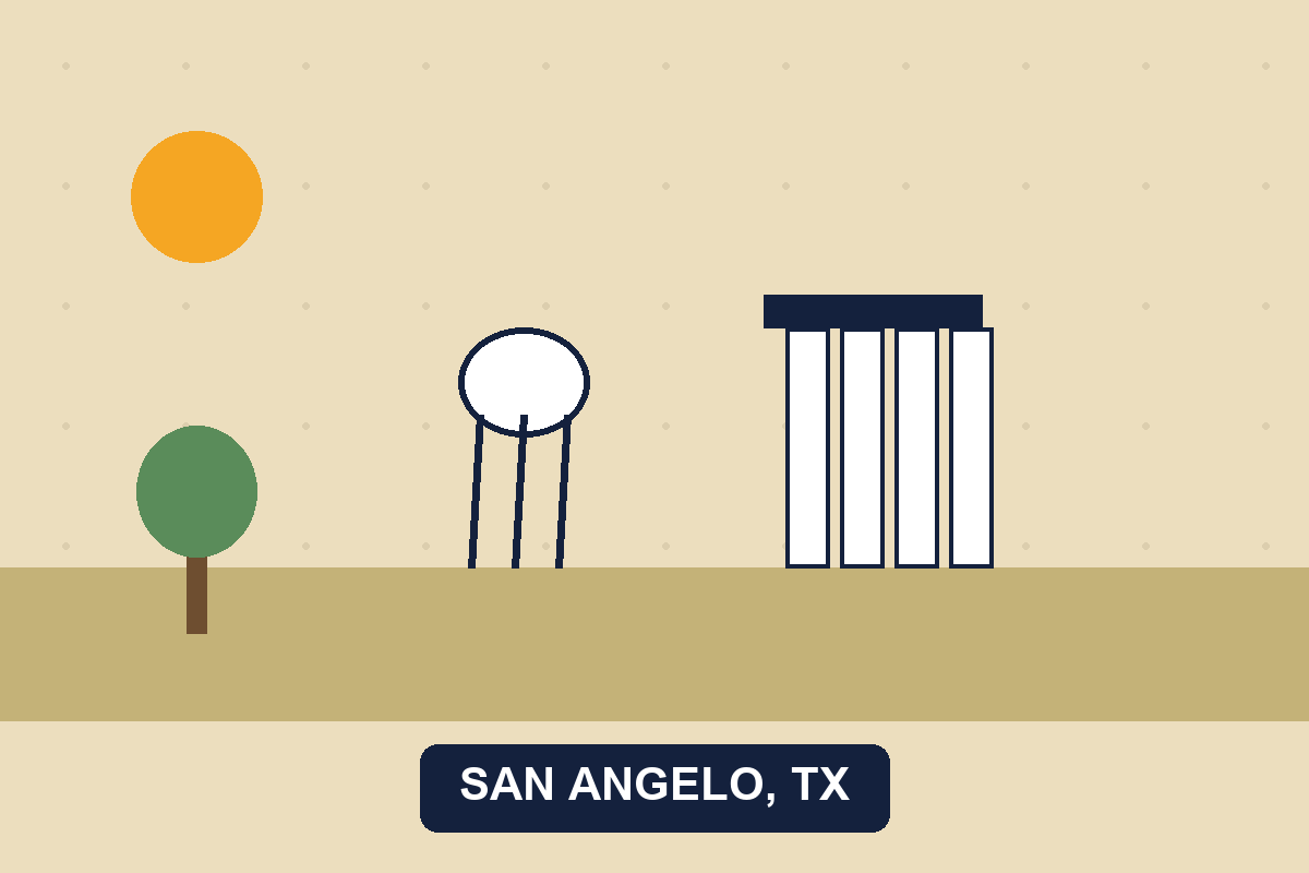 Pest control San Angelo TX illustration