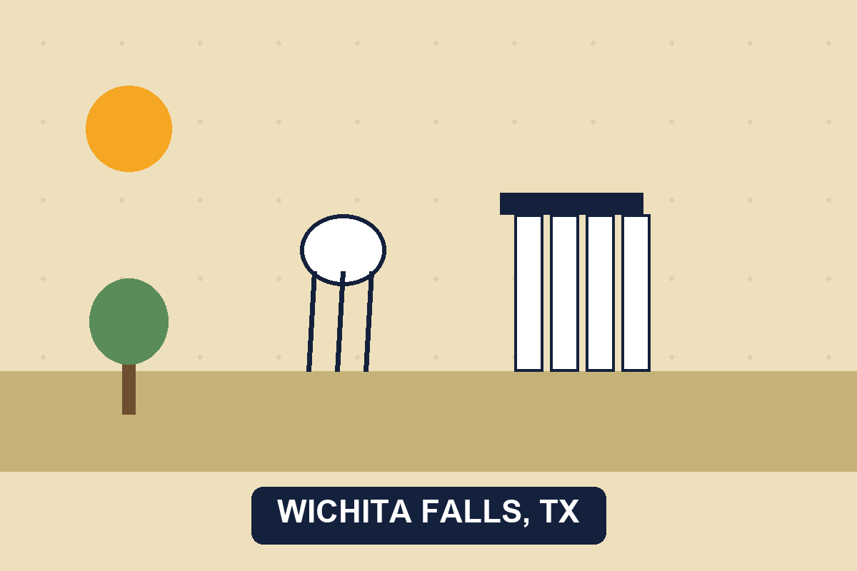 Pest control Wichita Falls TX illustration